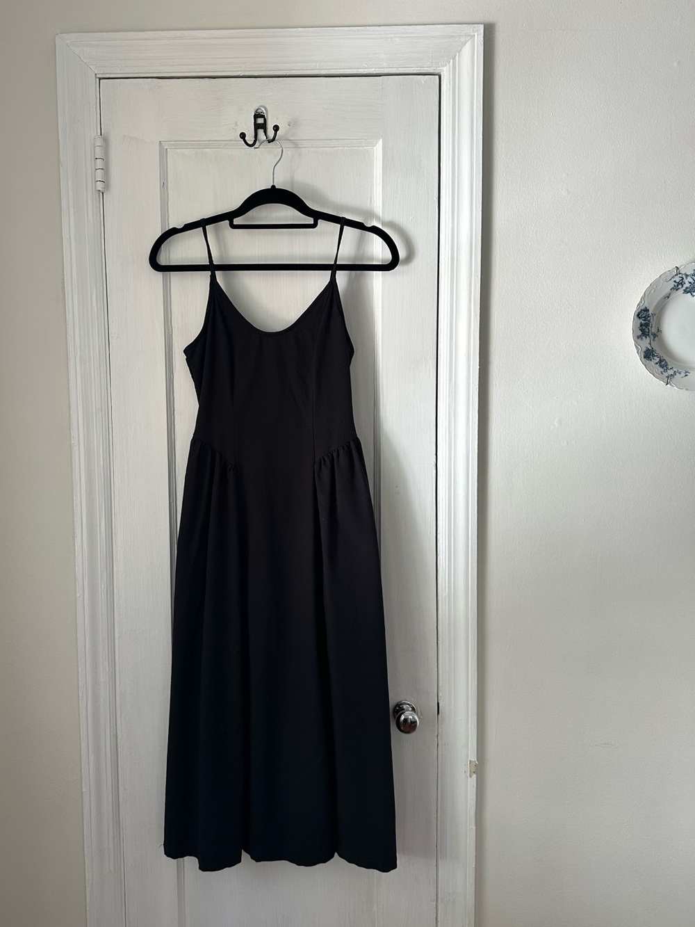 Target Black Cotton Rayon Blend Dress